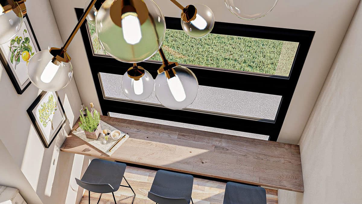 Plan 62927DJ: Modern Backyard Office Plan with Bar and Snack Area - Image #6 - Contemporary, Modern