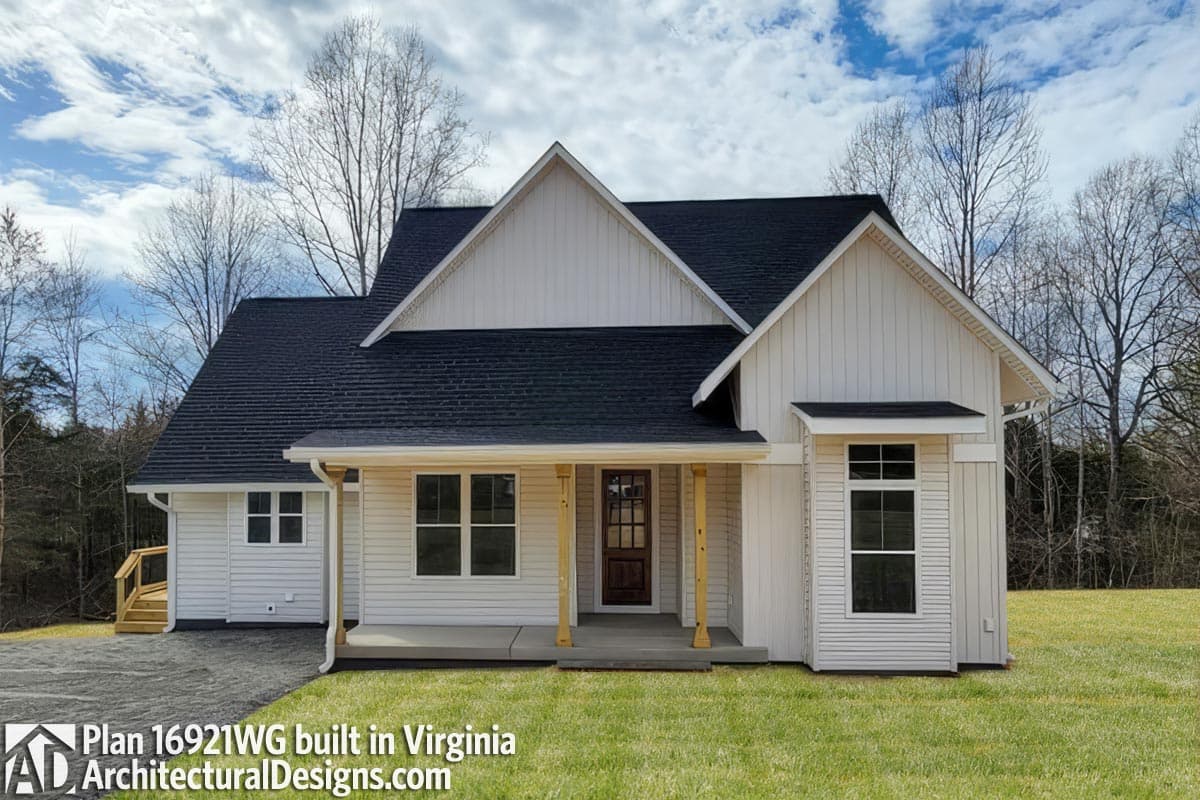 build gallery item - Modern Farmhouse Plan 16921WG Comes to Life in Virginia