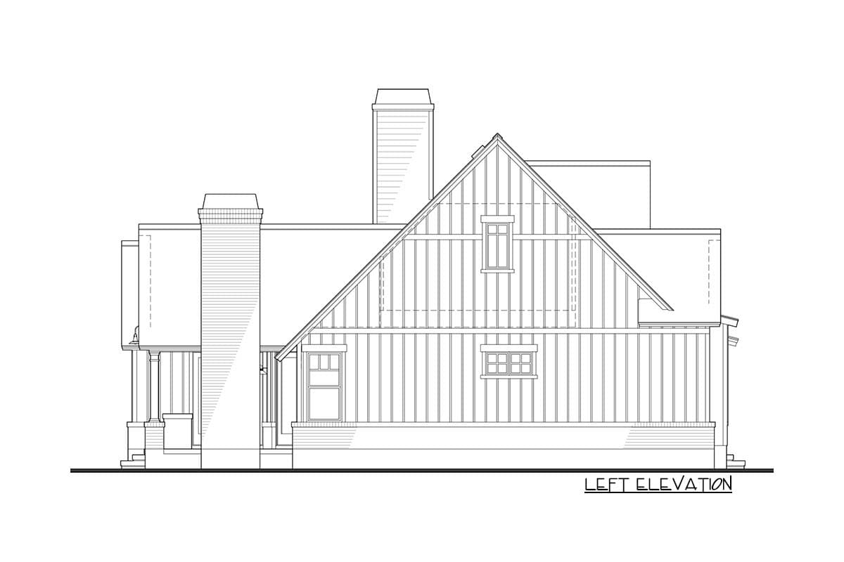 Plan 16921WG: Compact Modern Farmhouse Plan with Two Bonus Rooms - 1486 Sq Ft - Image #12 - Country, Farmhouse, Modern Farmhouse, New American