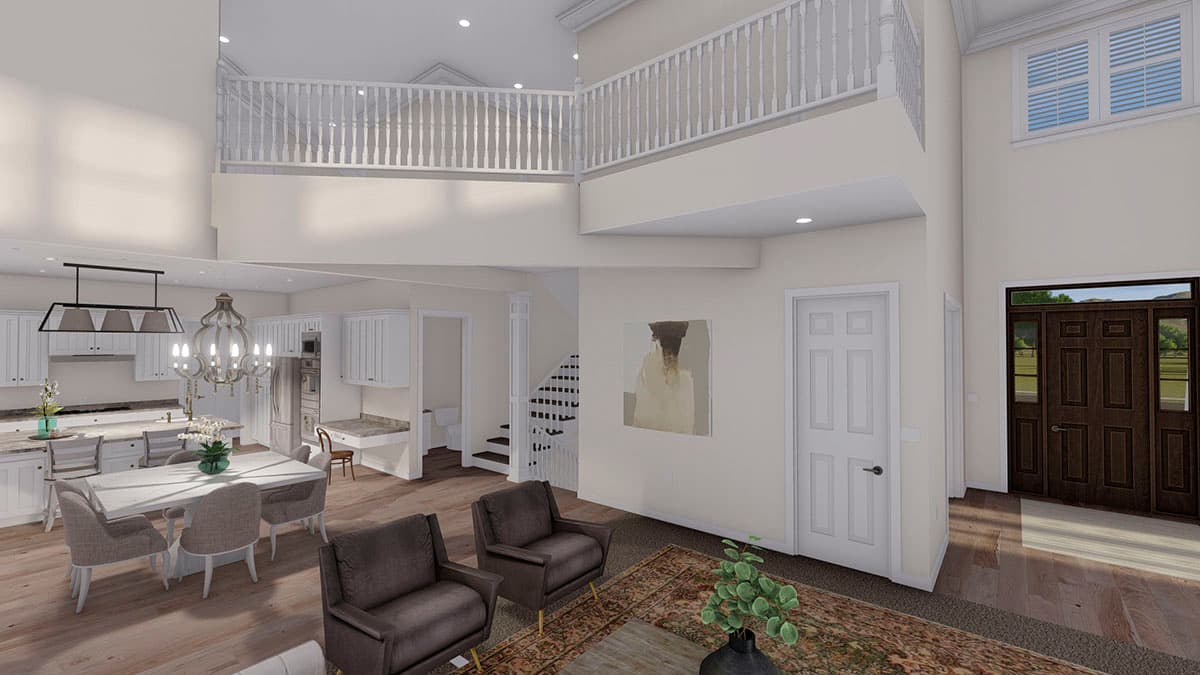 Plan 61366UT: New American Craftsman Home Plan with Hobby Room and Home Office - Image #19 - Craftsman, Mountain, New American, Traditional, Vacation