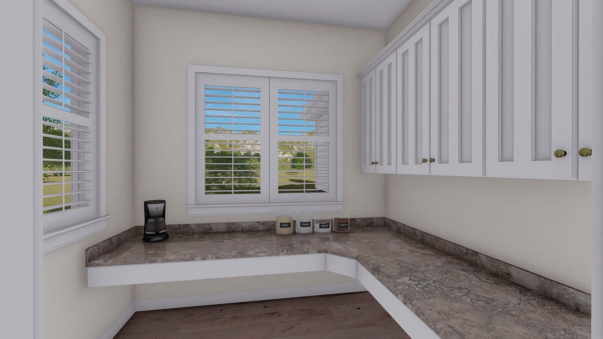 Plan 61366UT: New American Craftsman Home Plan with Hobby Room and Home Office - Image #26 - Craftsman, Mountain, New American, Traditional, Vacation