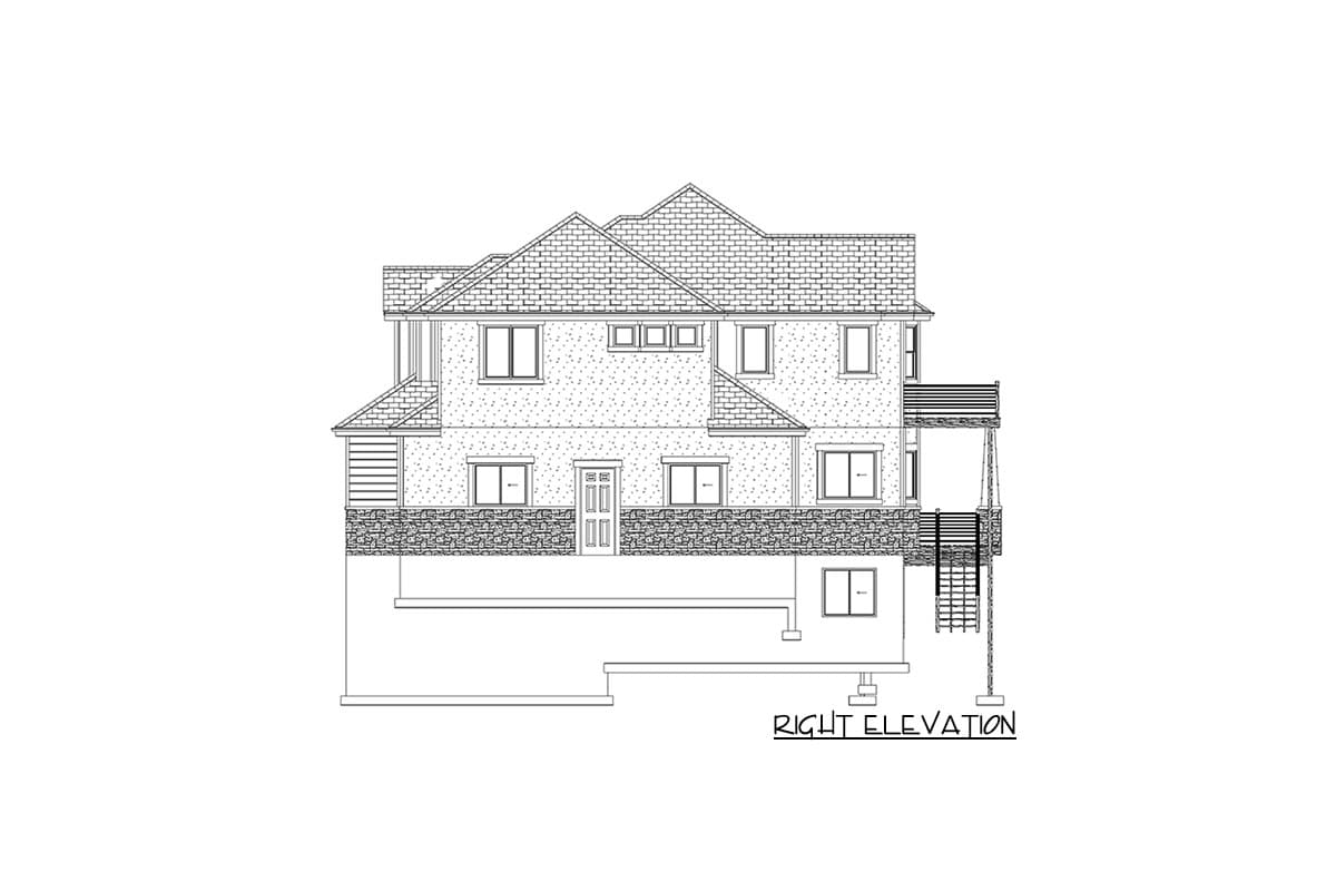 Plan 61366UT: New American Craftsman Home Plan with Hobby Room and Home Office - Image #36 - Craftsman, Mountain, New American, Traditional, Vacation