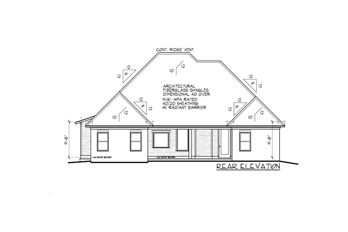 Plan 510166WDY: Exclusive One-level House Plan with Private Master Suite - Image #4 - Acadian, Country, European, French Country, Louisiana-Style, New American, Southern, Traditional
