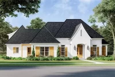 Exclusive 4-Bed Home Plan with Keeping Room