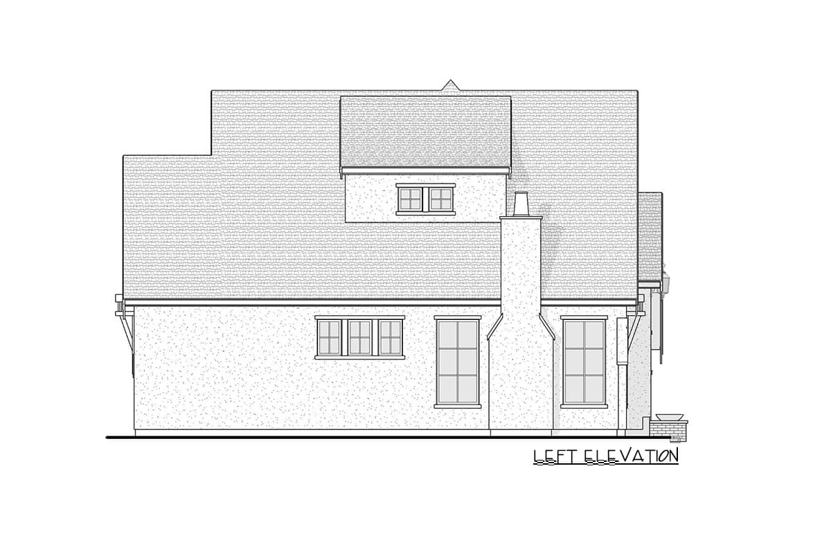 Plan 270036AF: Two-Story European Home Plan with Main-level Master Bedroom - 1879 Sq Ft - Image #7 - European, French Country, Traditional