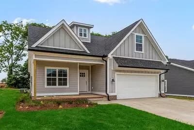 Craftsman House Plan with Two Primary Bedroom Suites - 1989 Sq Ft