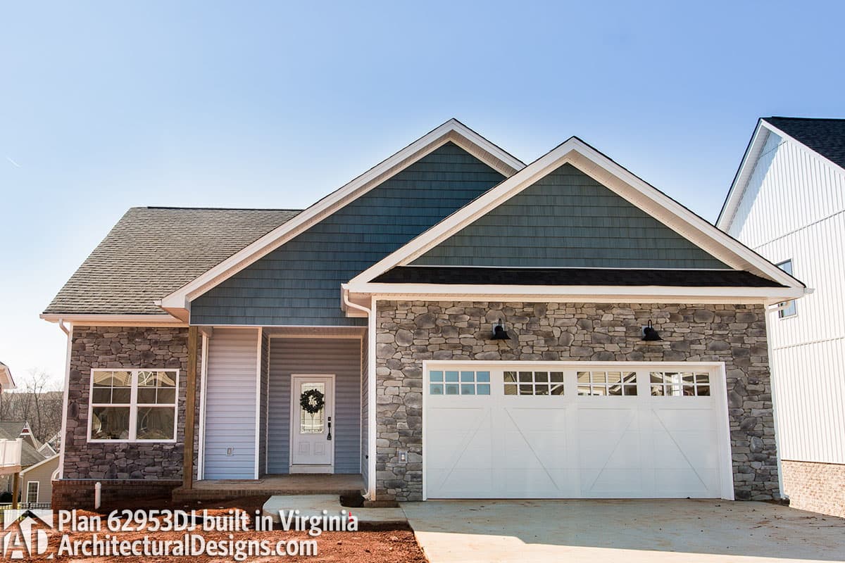 build gallery item - House Plan 62953DJ Comes to Life in Virginia