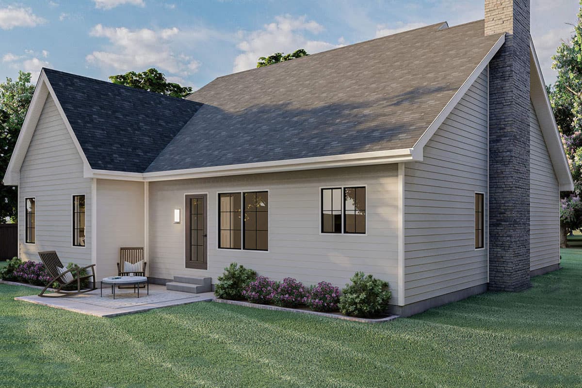 Plan 62958DJ: 4-bed Traditional House Plan with Upstairs Beds, Loft and Storage - Image #4 - Country, New American, Traditional