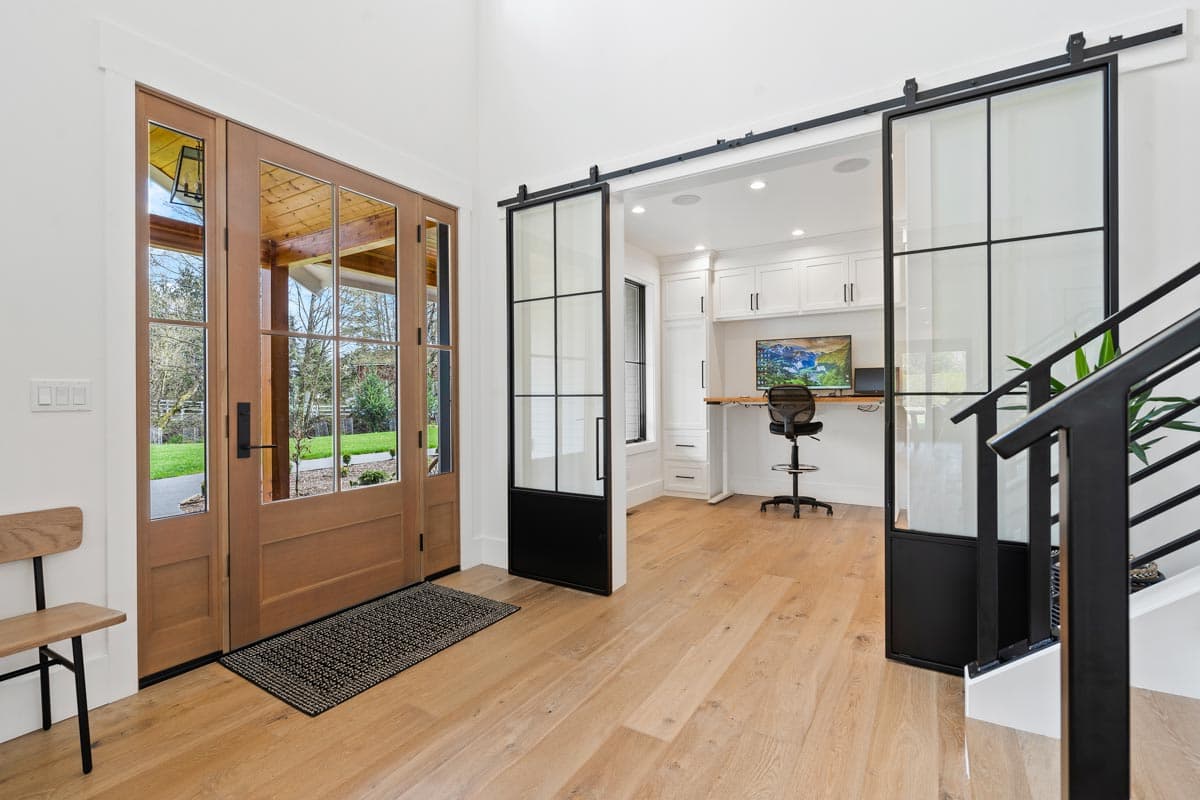 Plan 280111JWD: 4-Bed Modern Farmhouse Plan with Dynamic Exterior - Image #8 - Country, Craftsman, Farmhouse, Modern Farmhouse, New American, Northwest, Transitional