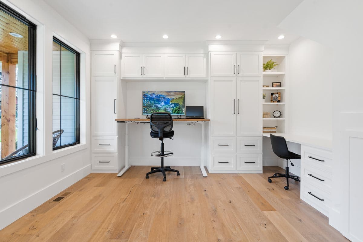 Plan 280111JWD: 4-Bed Modern Farmhouse Plan with Dynamic Exterior - Image #9 - Country, Craftsman, Farmhouse, Modern Farmhouse, New American, Northwest, Transitional