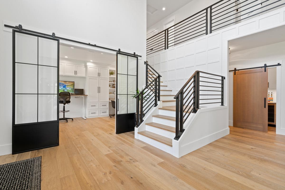 Plan 280111JWD: 4-Bed Modern Farmhouse Plan with Dynamic Exterior - Image #10 - Country, Craftsman, Farmhouse, Modern Farmhouse, New American, Northwest, Transitional