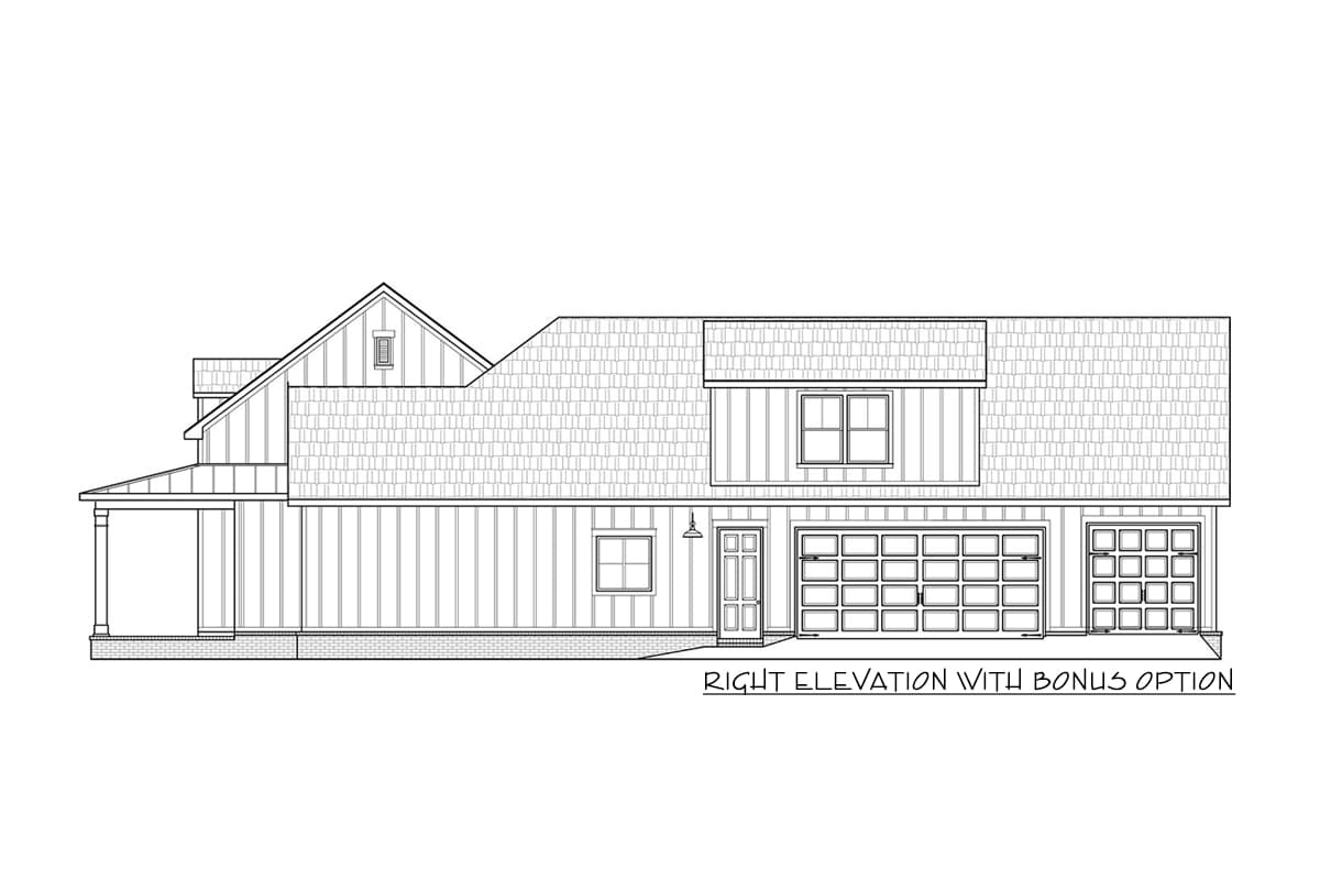 Plan 56484SM: One-Story Country Farmhouse Plan with Vaulted Great Room and Master Bedroom - 2232 Sq Ft - Image #7 - Country, Farmhouse, Southern, Traditional
