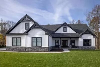 One-Story Craftsman House Plan with Split Bedrooms