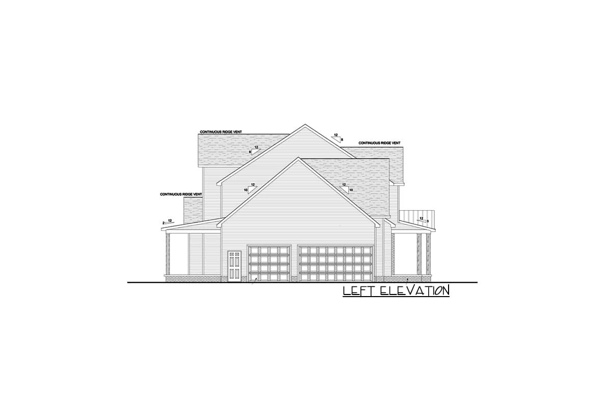 Plan 911002JVD: Modern Farmhouse Plan Under 3800 Square Feet with Massive Laundry Room - Image #4 - Country, Farmhouse, Modern Farmhouse, New American, Southern