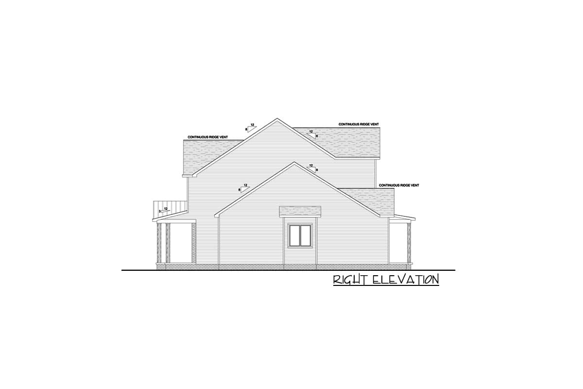 Plan 911002JVD: Modern Farmhouse Plan Under 3800 Square Feet with Massive Laundry Room - Image #6 - Country, Farmhouse, Modern Farmhouse, New American, Southern