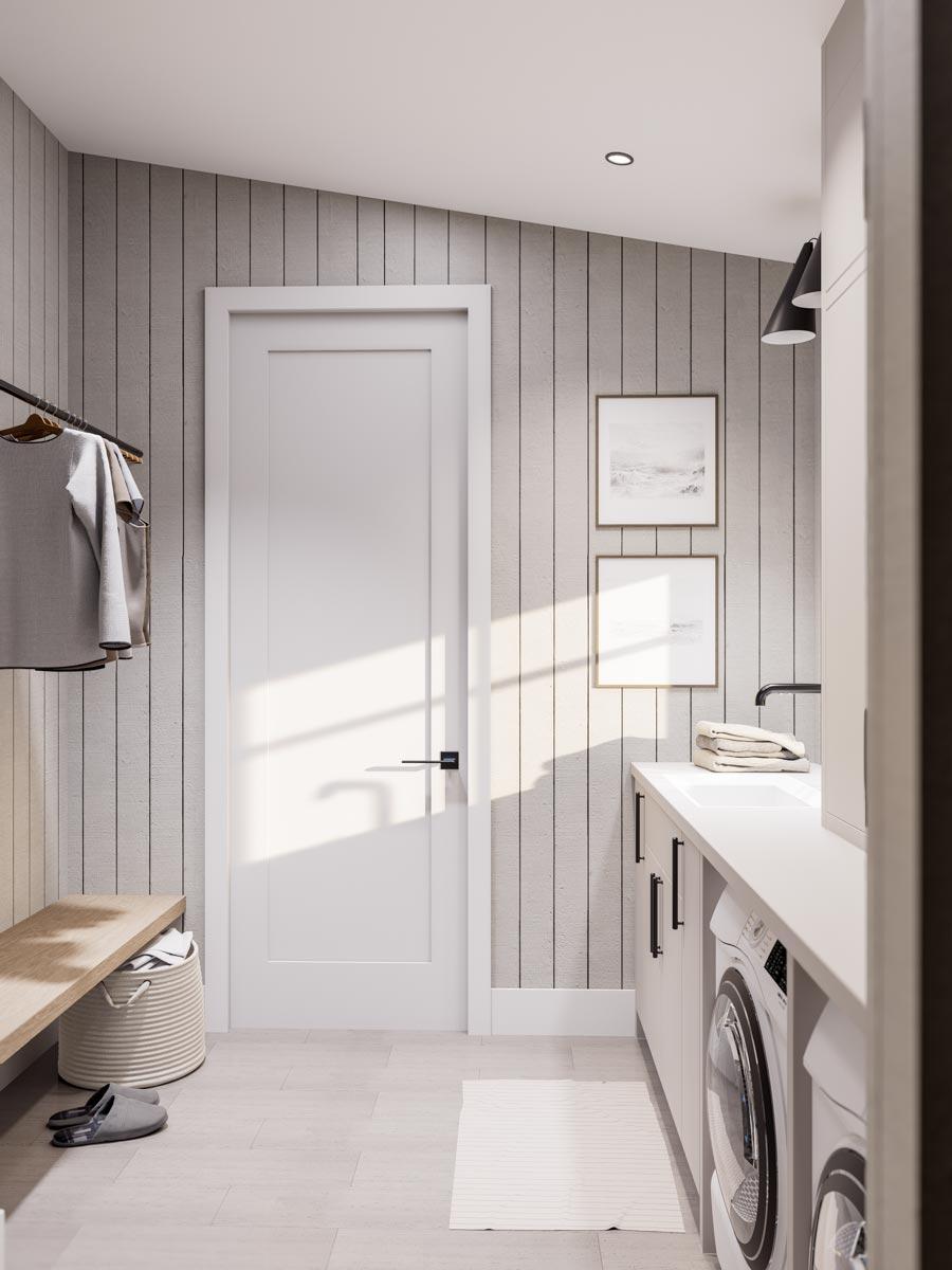 Plan 270037AF: 3-Bed Modern Cottage Designed for Mountain or Water Views - Image #10 - Cabin, Cottage, Modern, Mountain, Vacation