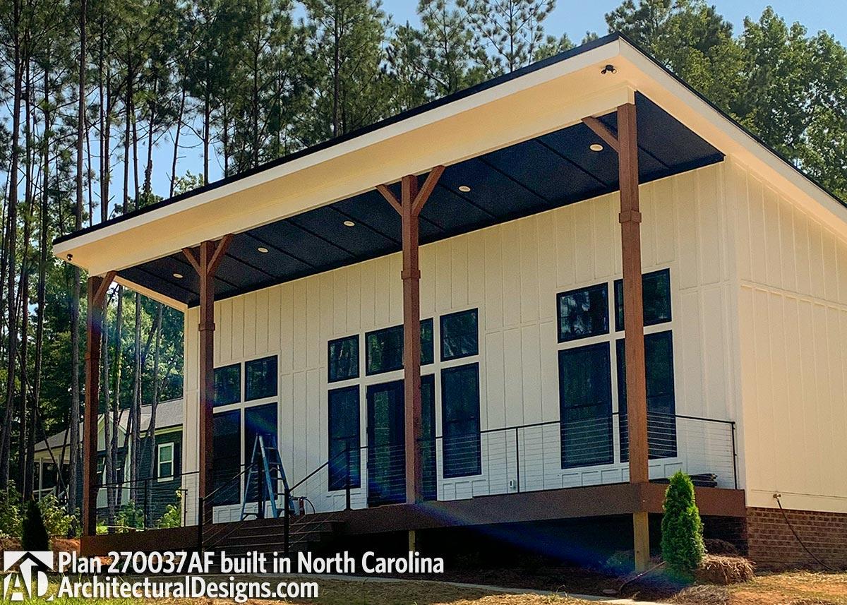 build gallery item - Modern Cottage Plan 270037AF Comes to Life in North Carolina