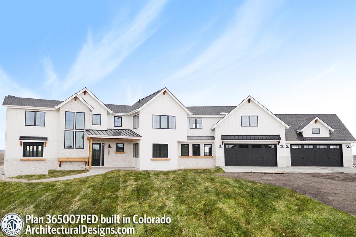 build gallery item - Exclusive House Plan 365007PED comes to life in Colorado