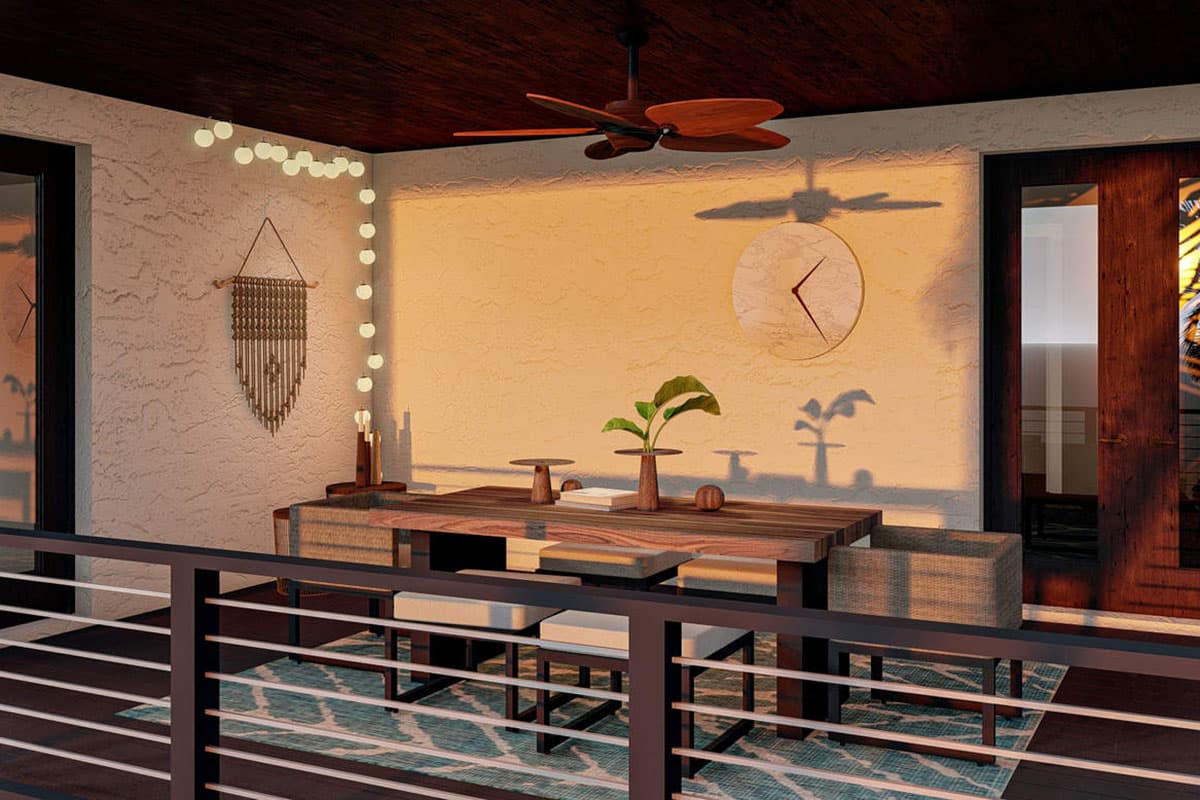 Plan 62962DJ: Amazing 3-story Coastal Living Home Plan with 2 Lanais and 3 Balconies - Image #9 - Beach, Coastal, Southern, Vacation