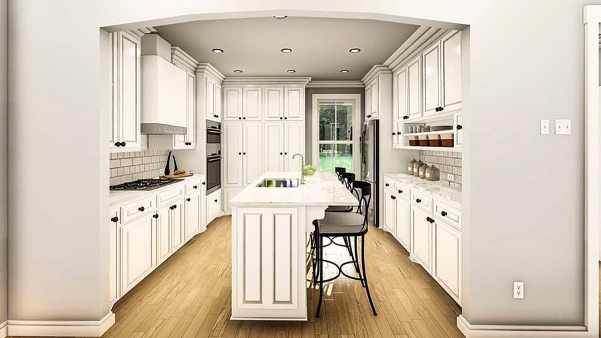 Plan 62160V: 4-Bed One-Story Modern Farmhouse Plan with Mudroom with Built-in Cubbies - Image #12 - Country, Modern Farmhouse, New American, Southern
