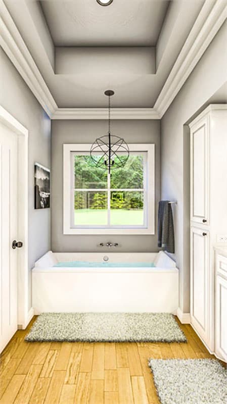 Plan 62160V: 4-Bed One-Story Modern Farmhouse Plan with Mudroom with Built-in Cubbies - Image #16 - Country, Modern Farmhouse, New American, Southern