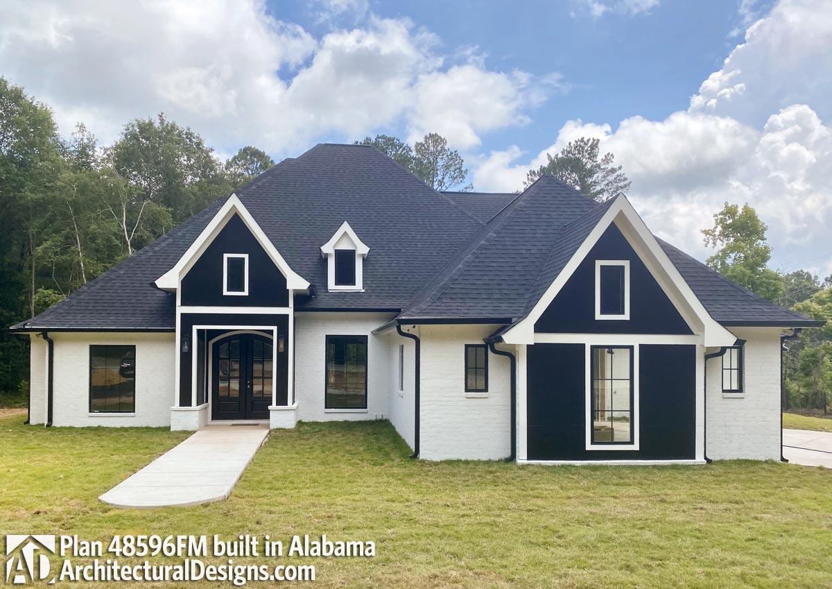 build gallery item - House Plan 48596FM Comes to Life in Alabama