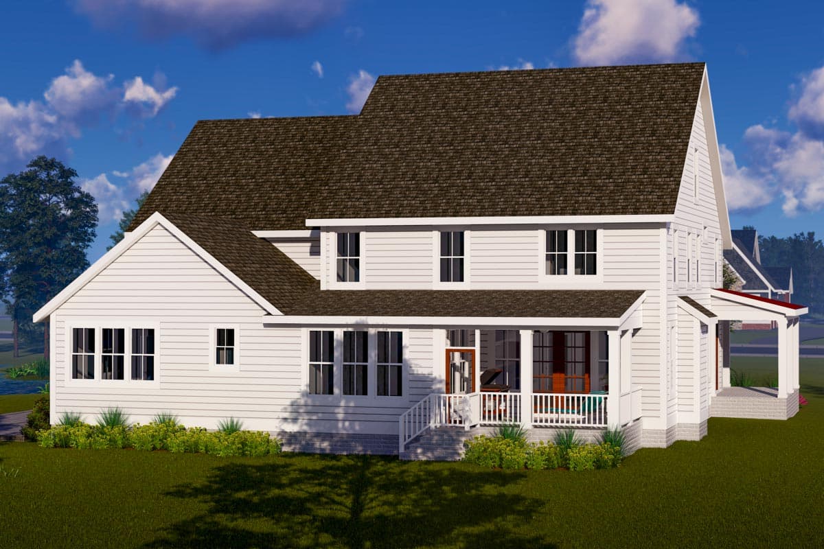Plan 500072VV: Modern Farmhouse House Plan with 5 Bedrooms and Expansion Over the Garage - 3413 Sq Ft - Image #9 - Country, Farmhouse, Modern Farmhouse, Southern, Traditional