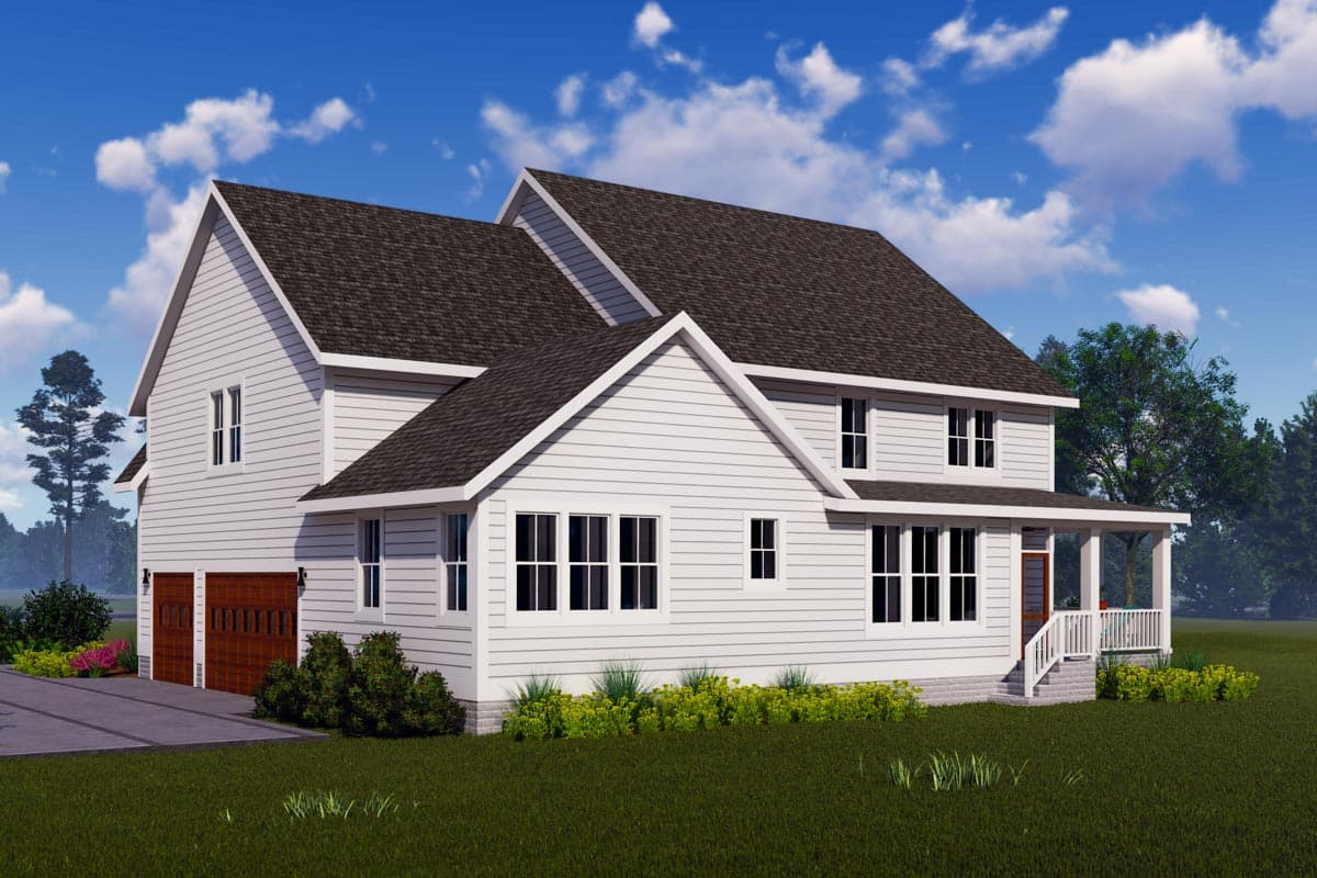 Plan 500072VV: Modern Farmhouse House Plan with 5 Bedrooms and Expansion Over the Garage - 3413 Sq Ft - Image #10 - Country, Farmhouse, Modern Farmhouse, Southern, Traditional