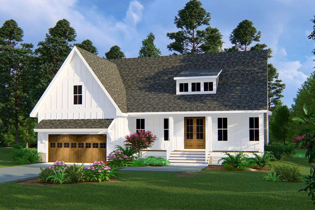 Plan 500074VV: New American Farmhouse Plan with Main-Level Master Suite - 2300 Sq Ft - Image #12 - Cottage, Country, Farmhouse, Modern Farmhouse, New American, Southern, Traditional