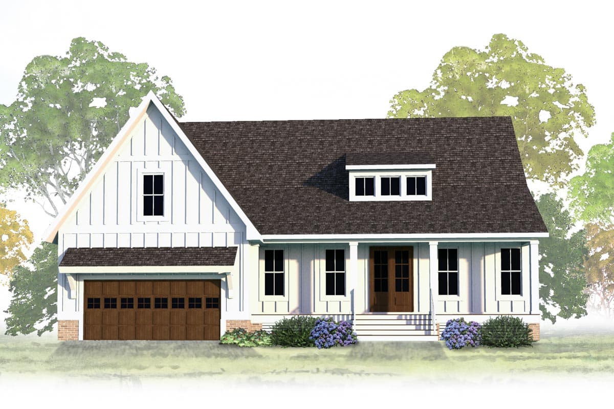 Plan 500074VV: New American Farmhouse Plan with Main-Level Master Suite - 2300 Sq Ft - Image #17 - Cottage, Country, Farmhouse, Modern Farmhouse, New American, Southern, Traditional