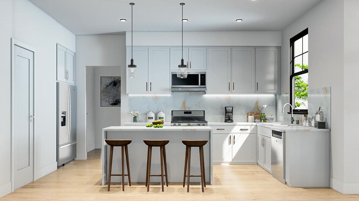 Plan 500074VV: New American Farmhouse Plan with Main-Level Master Suite - 2300 Sq Ft - Image #5 - Cottage, Country, Farmhouse, Modern Farmhouse, New American, Southern, Traditional