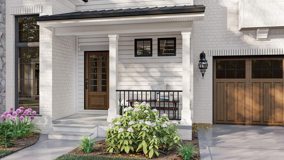 Plan 62964DJ: 3-Bed Modern Cottage House Plan with 2-Story Foyer and Family Room - Image #5 - Cottage, Country, Craftsman, New American, Northwest