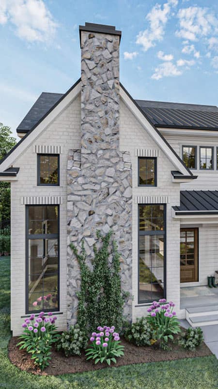Plan 62964DJ: 3-Bed Modern Cottage House Plan with 2-Story Foyer and Family Room - Image #4 - Cottage, Country, Craftsman, New American, Northwest