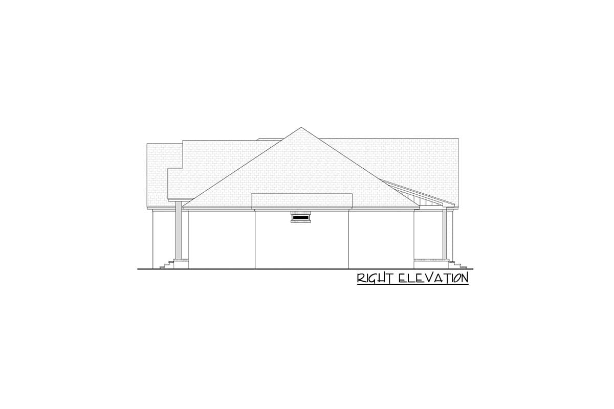 Plan 51849HZ: 3 Bed Contemporary Craftsman with 3 Car Garage - 2002 Sq Ft - Image #21 - Country, Craftsman, New American