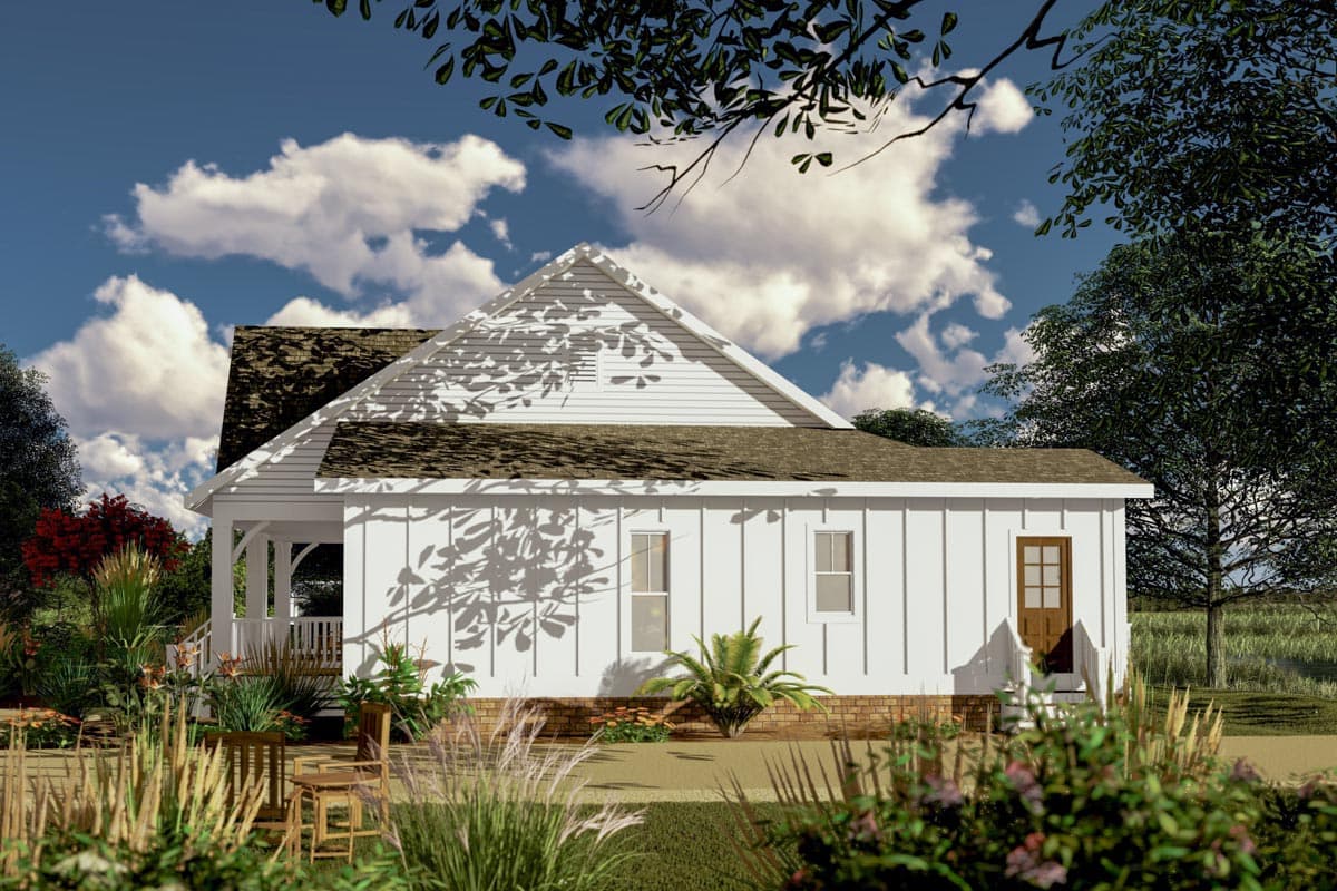Plan 500077VV: Exclusive 3-Bed Country Cottage Plan with Split Bedrooms - Image #6 - Cottage, Country, Farmhouse, Victorian