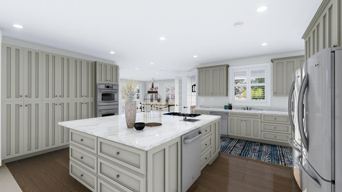 Plan 61369UT: Craftsman Ranch House Plan with Lower-level 3-Bed Apartment - Image #17 - Craftsman, Mountain, Ranch