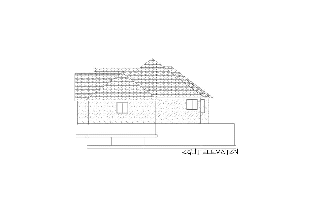 Plan 61370UT: Mountain Ranch Home Plan with Multi-generational Option to Finish Basement - Image #37 - Mountain, Ranch, Traditional