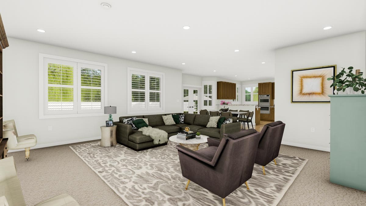 Plan 61370UT: Mountain Ranch Home Plan with Multi-generational Option to Finish Basement - Image #19 - Mountain, Ranch, Traditional