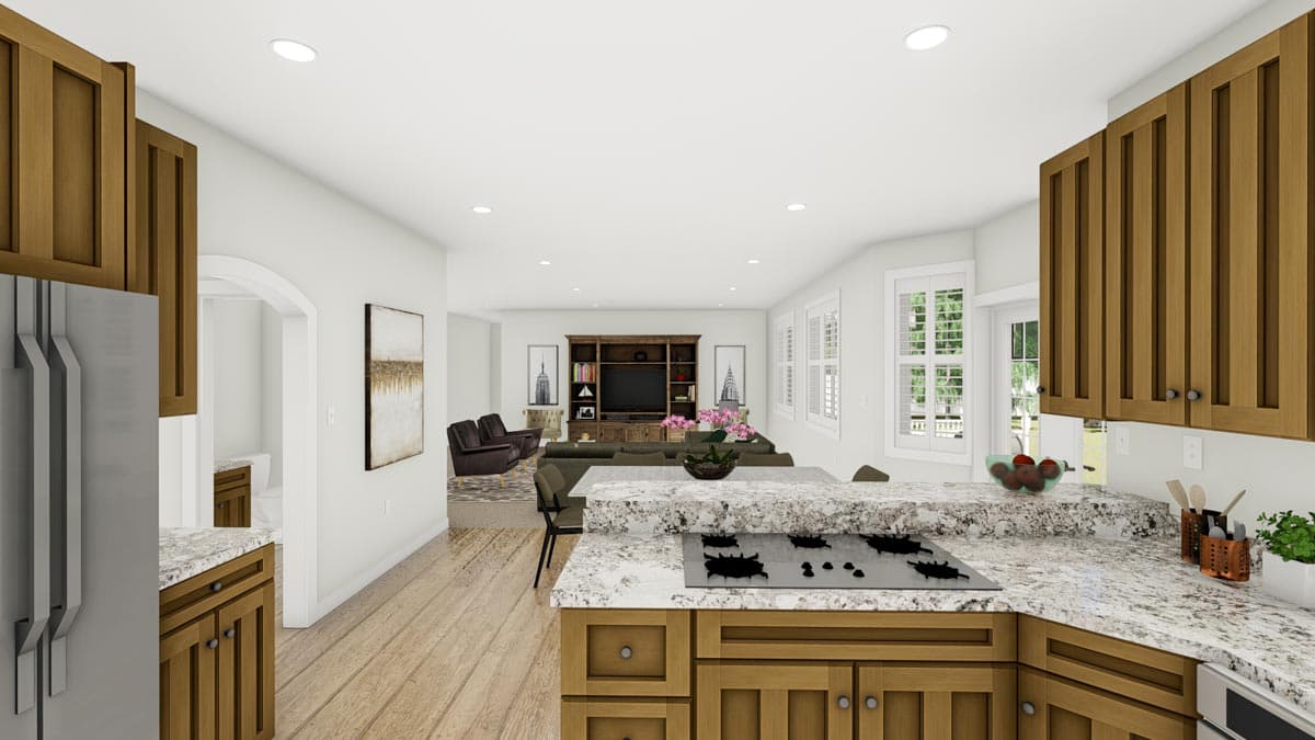 Plan 61370UT: Mountain Ranch Home Plan with Multi-generational Option to Finish Basement - Image #27 - Mountain, Ranch, Traditional