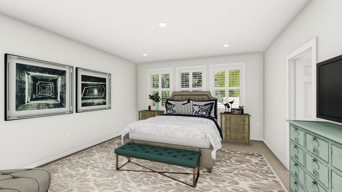 Plan 61370UT: Mountain Ranch Home Plan with Multi-generational Option to Finish Basement - Image #28 - Mountain, Ranch, Traditional