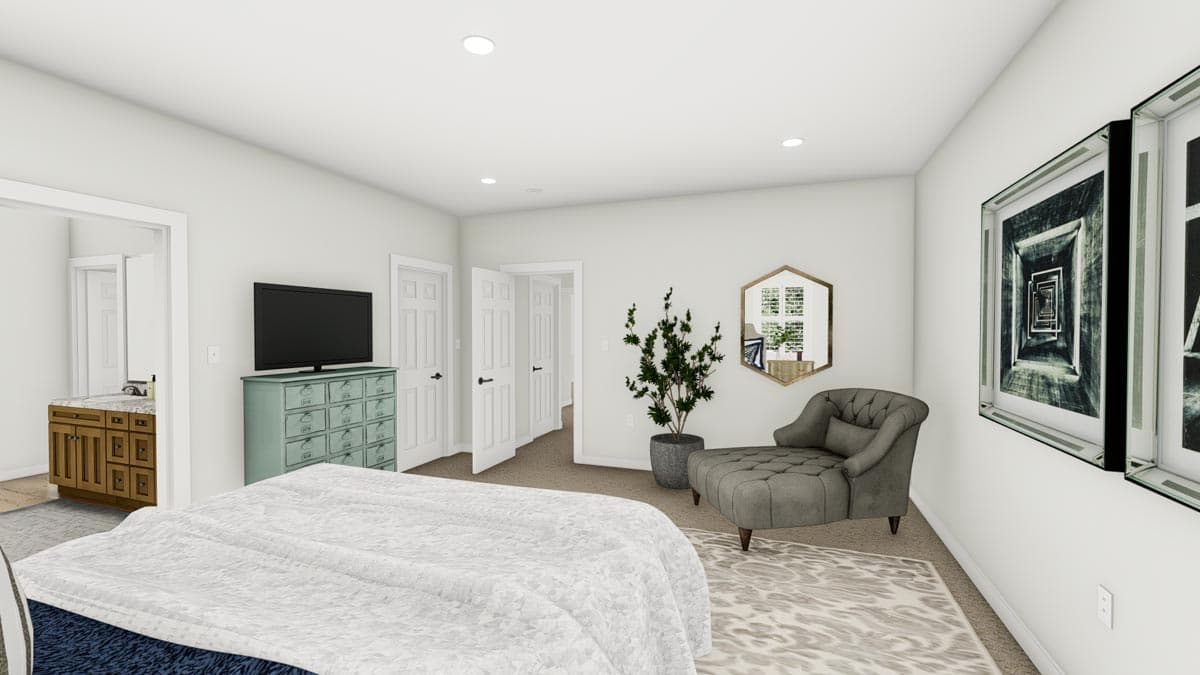 Plan 61370UT: Mountain Ranch Home Plan with Multi-generational Option to Finish Basement - Image #30 - Mountain, Ranch, Traditional