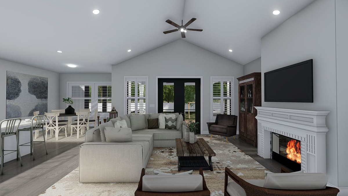 Plan 61371UT: One-level Home Plan with Option to Finish Basement - Image #13 - Craftsman, Ranch, Traditional