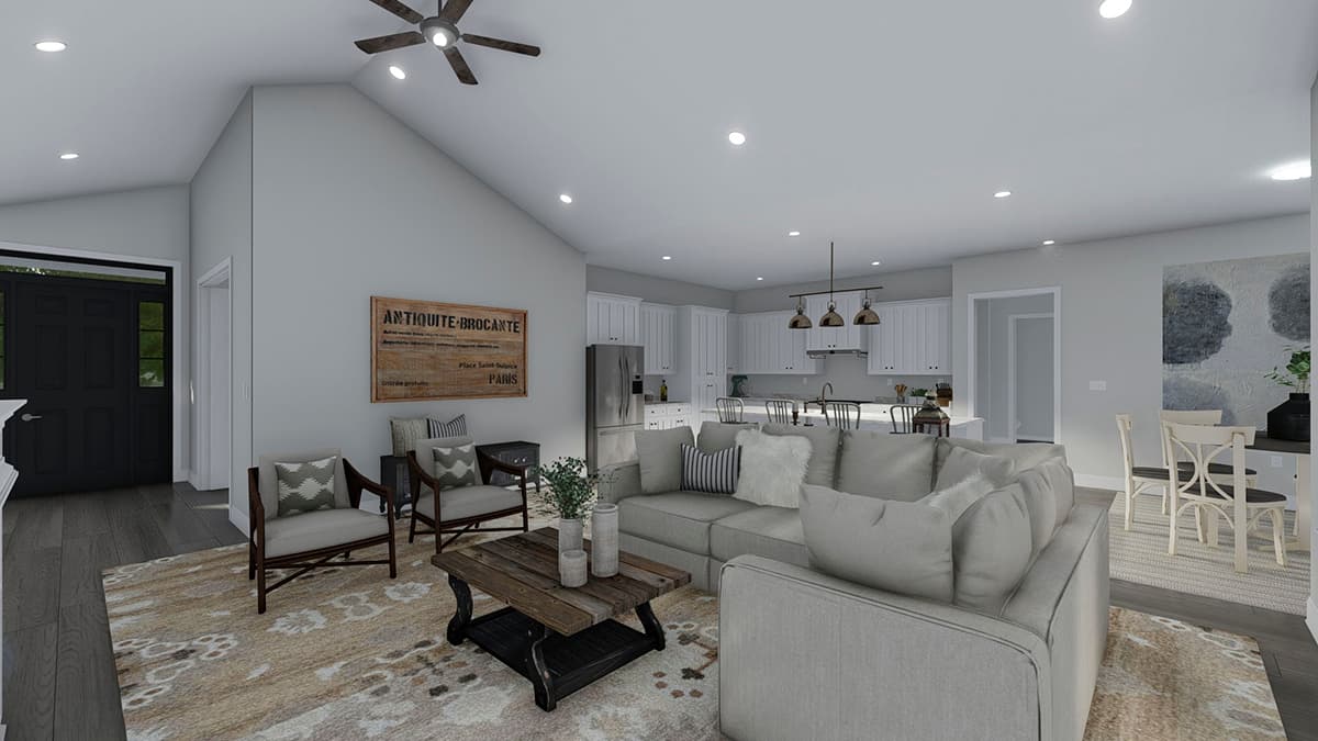 Plan 61371UT: One-level Home Plan with Option to Finish Basement - Image #16 - Craftsman, Ranch, Traditional