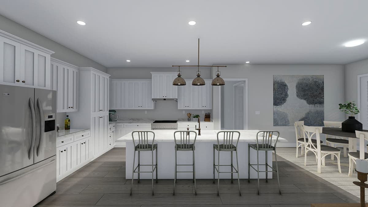 Plan 61371UT: One-level Home Plan with Option to Finish Basement - Image #17 - Craftsman, Ranch, Traditional