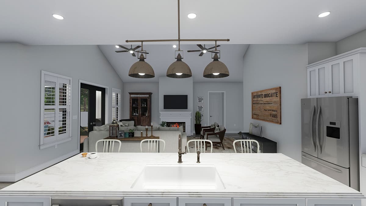 Plan 61371UT: One-level Home Plan with Option to Finish Basement - Image #20 - Craftsman, Ranch, Traditional