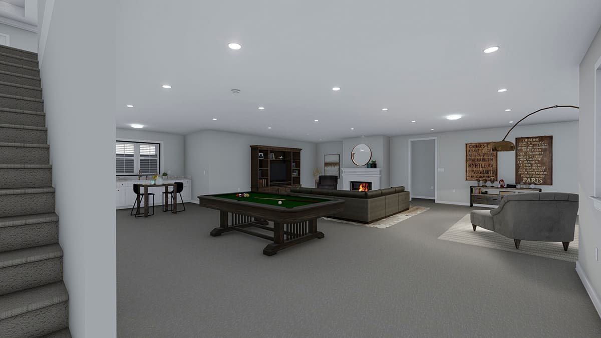 Plan 61371UT: One-level Home Plan with Option to Finish Basement - Image #27 - Craftsman, Ranch, Traditional