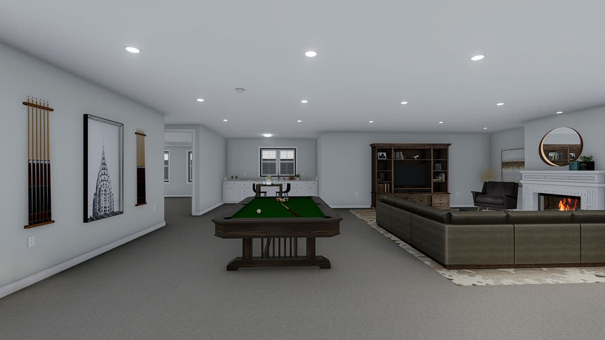 Plan 61371UT: One-level Home Plan with Option to Finish Basement - Image #28 - Craftsman, Ranch, Traditional