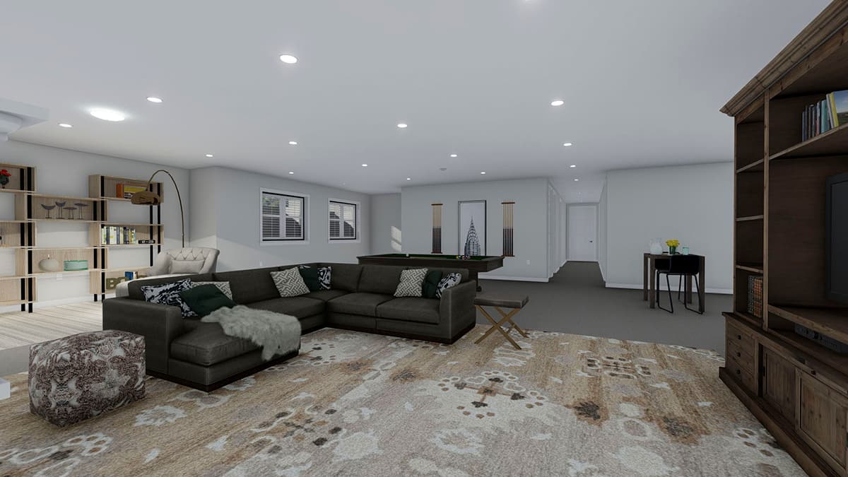 Plan 61371UT: One-level Home Plan with Option to Finish Basement - Image #32 - Craftsman, Ranch, Traditional