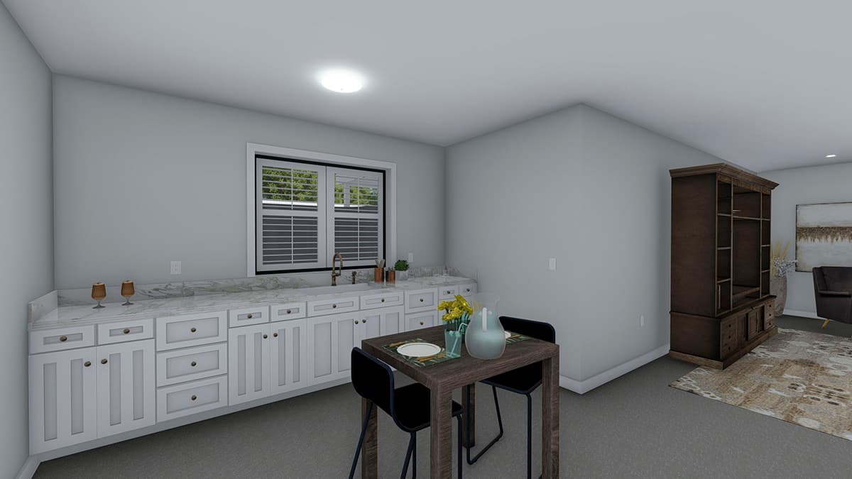 Plan 61371UT: One-level Home Plan with Option to Finish Basement - Image #33 - Craftsman, Ranch, Traditional