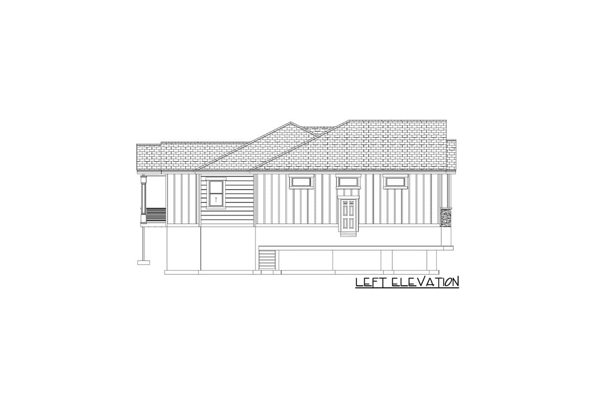 Plan 61371UT: One-level Home Plan with Option to Finish Basement - Image #35 - Craftsman, Ranch, Traditional
